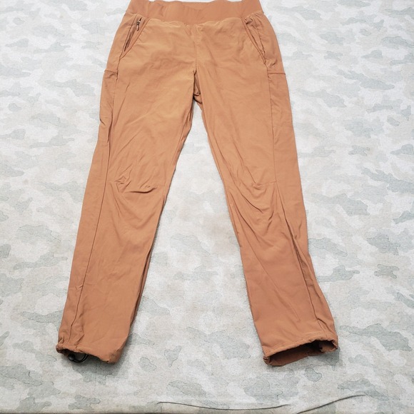 Columbia Pants - Columbia Hiking Pants Womens Medium Brown Pockets Pull On Outdoors Travel Camp